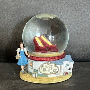 Wizard of Oz Dorothy Ruby Slippers Music Snow Globe - San Francisco Music Box Co